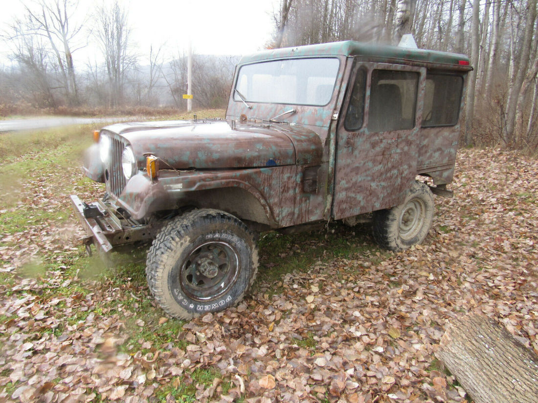 AMC 304 v8 engine jeep offroad mobile hunting blind or stand 4x4 bucket seats 1978 Jeep CJ