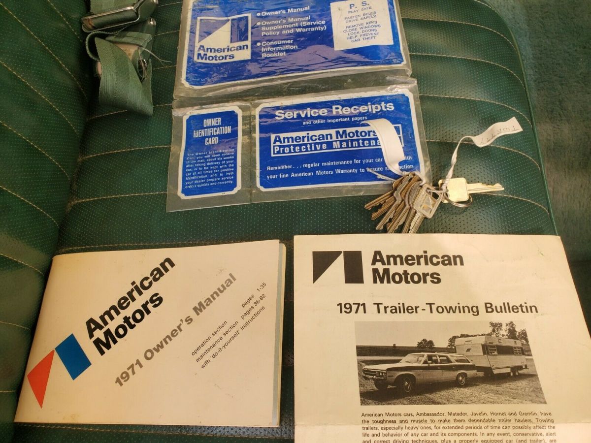 1971 AMC ambassador station wagon - photo 10