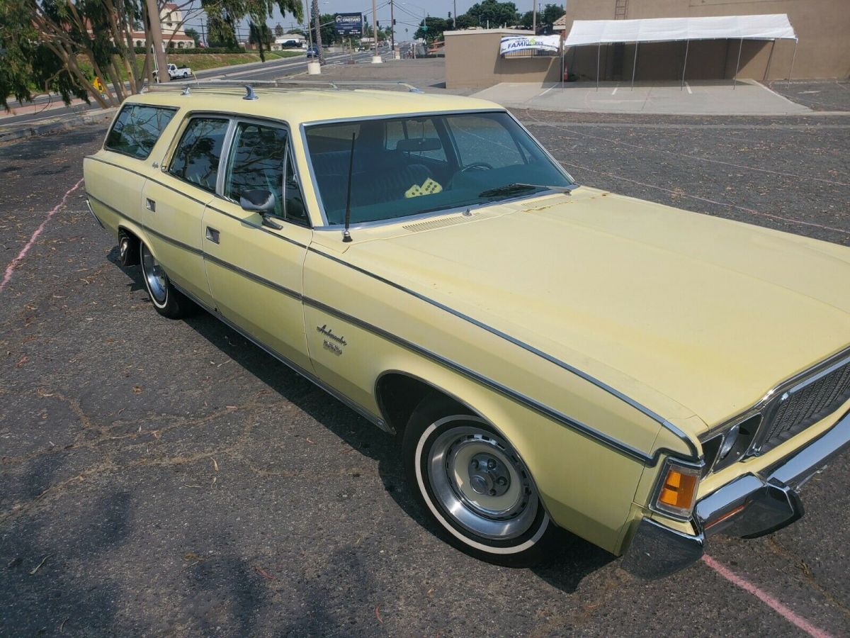 1971 AMC ambassador station wagon - photo 2