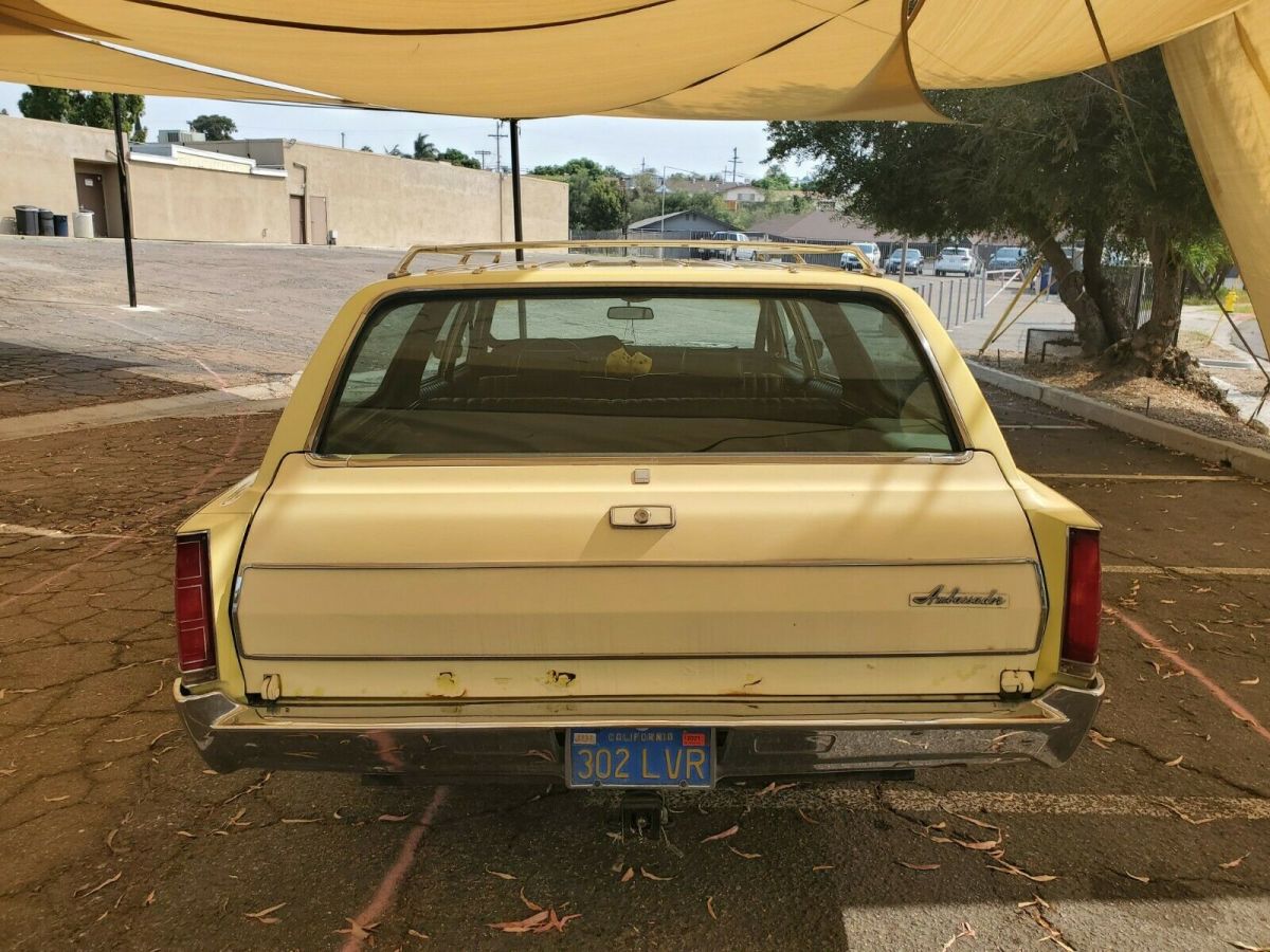 1971 AMC ambassador station wagon - photo 8