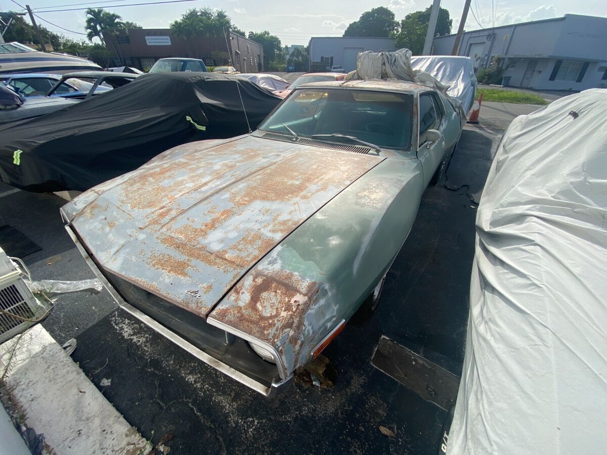 AMC Javelin 401 SST engine matching numbers 1971 AMC Javelin