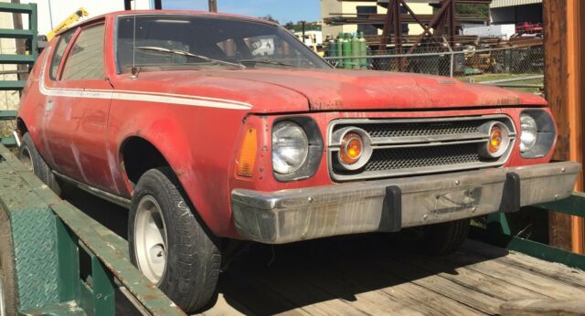 AMC lovers dream or tinkers project - V8 Gremlin project 1975 AMC Gremlin