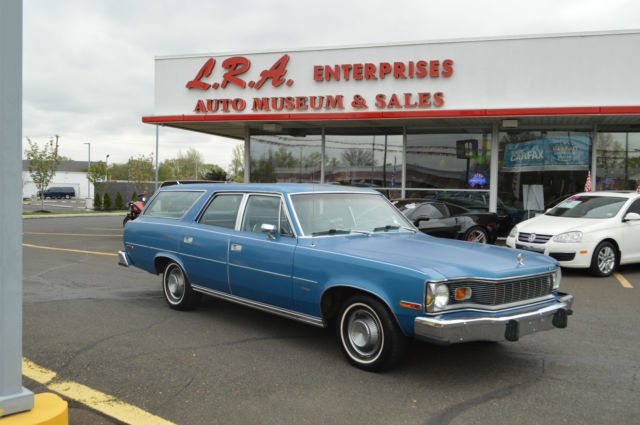 AMC MATADORE WAGON ALL ORIGINAL CAR UNTOUCHED RUNS GREAT 75K 360CI WELL KEPT 1978 AMC MATADOR
