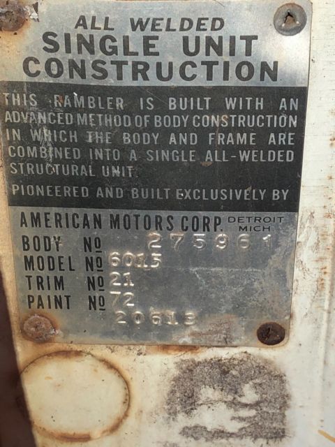 1960 AMC Rambler Deluxe - photo 3