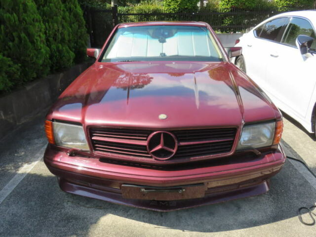 AMG W126 560SEC DOHC/6.0 WIDE BODY MEGA RARE PAINT, MEGA RARE INTERIOR 1990 Mercedes-Benz S-Class