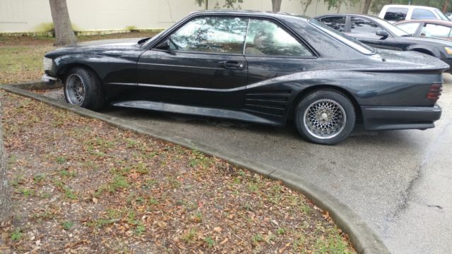 **AN ORIGINAL KOENIG-SPECIALS** 1985 Koenig Widebody 500SEC Merecedes 1985 Mercedes-Benz 500-Series