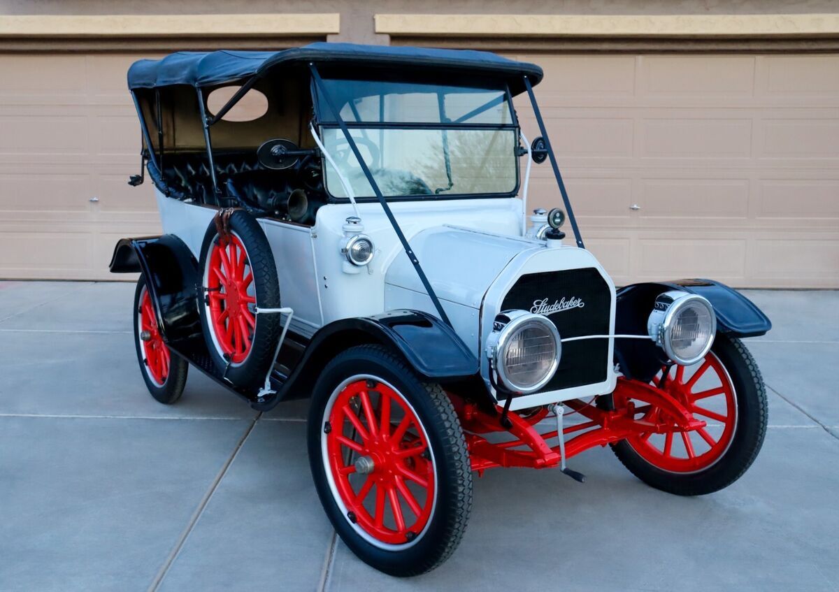 1913 Studebaker Model 25 - Ford T style nice as a Cadillac or Packard Barn Find - photo 12