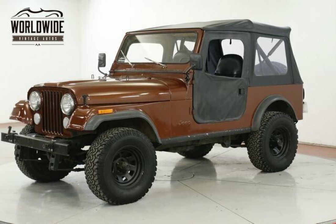 Appeared In The Movie "Scorpion" 4X4 Manual 1983 Jeep Cj7