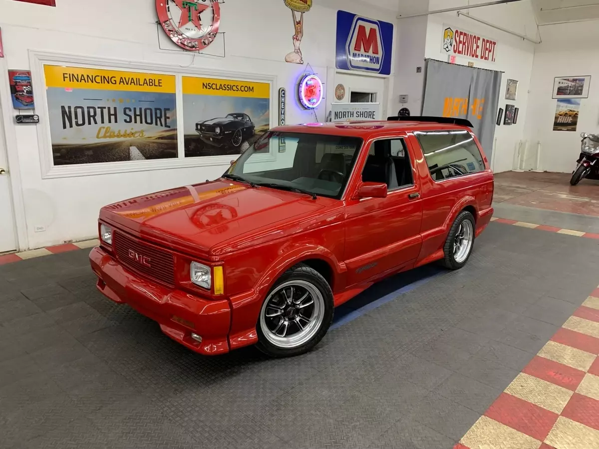 Apple red GMC Typhoon with 0 Miles available now! 1992 GMC Typhoon Turbo-super clean collectible SUV