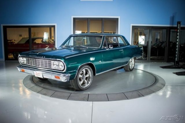 Aquamarine Two Door Sport Coupe 1964 Chevrolet Malibu
