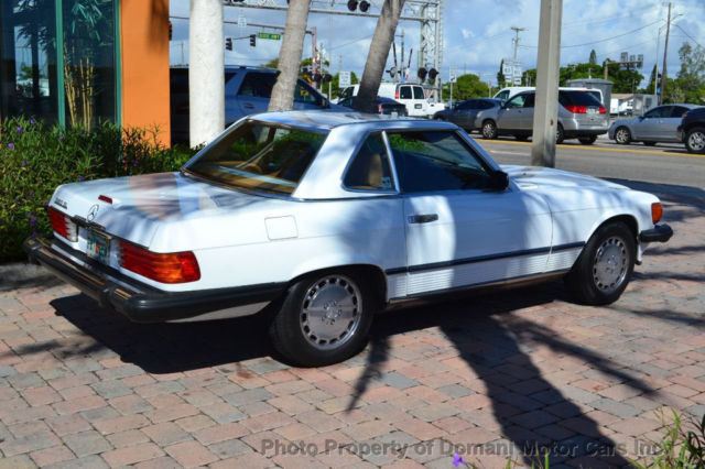 1989 Mercedes-Benz 500-Series Arctic White! Low Miles! Hard & Soft tops! Last Ye - photo 11