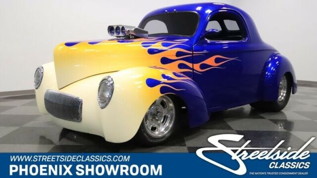 Art Morrison V8 A727 Auto Classic Collector Vintage Gabe Lopez Receipts Fibergla 1941 Willys Coupe --