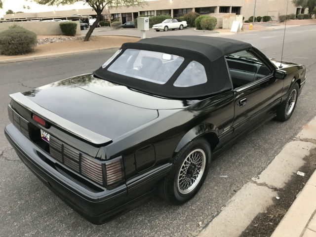 1988 Ford Mustang ASC McLaren GT Roadster - photo 10