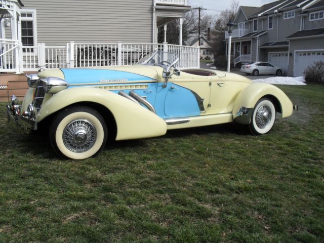 1936 Replica/Kit Makes Boat tail Speedster Auburn Boat tail Speedster - photo 11