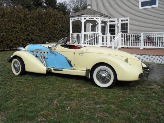 1936 Replica/Kit Makes Boat tail Speedster Auburn Boat tail Speedster - photo 12