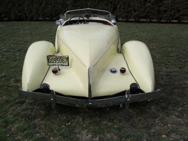 1936 Replica/Kit Makes Boat tail Speedster Auburn Boat tail Speedster - photo 13