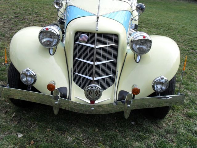 1936 Replica/Kit Makes Boat tail Speedster Auburn Boat tail Speedster - photo 3