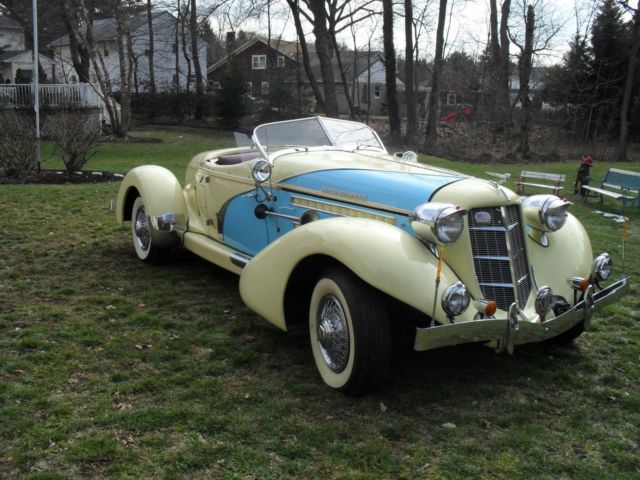 1936 Replica/Kit Makes Boat tail Speedster Auburn Boat tail Speedster - photo 8