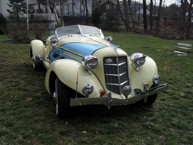 1936 Replica/Kit Makes Boat tail Speedster Auburn Boat tail Speedster - photo 9