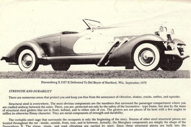1933 Duesenberg II SJ Boattail Speedster -- - photo 9