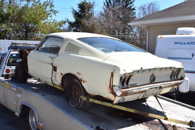 AUCTION FOR TWO 1967 FORD MUSTANG FASTBACKS (C & T CODE)W/ASST PARTS/BODY PANELS 1967 Ford Mustang TWO FASTBACKS (C & T CODES)