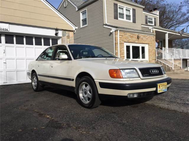 Audi 100 CS Quattro 5 speed, 136K miles. Pearl White over Platinum Leather 1994 Audi 100 CS Sedan 4-Door