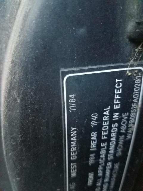 1984 Audi 4000 Quattro - photo 5