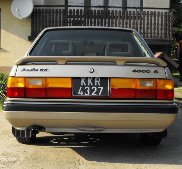 1986 Audi 4000 - photo 8
