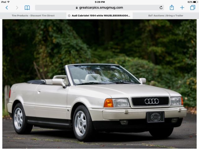 audi cabriolet 1994 convertible 1994 Audi Cabriolet Audi 90 80 A4