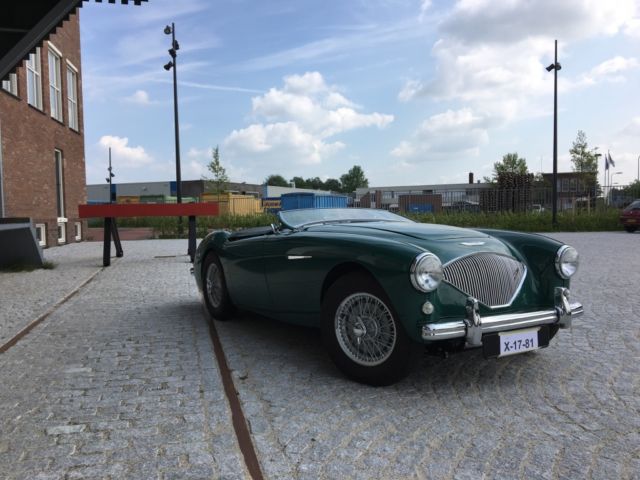 1954 Austin Healey 100 Green leather - photo 3