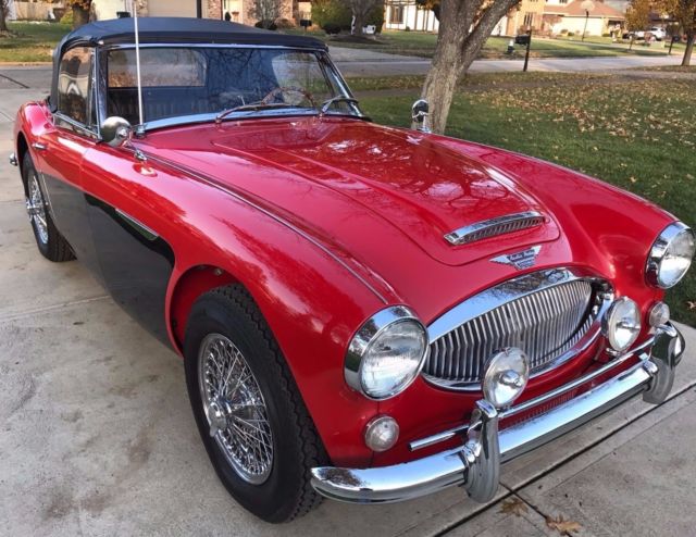 Austin Healey 3000 BJ8 Mark III Phase II 1965 Austin Healey 3000 Leather Interior