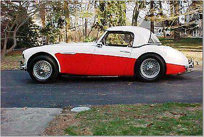 1960 Austin Healey 3000 White / Red - photo 2