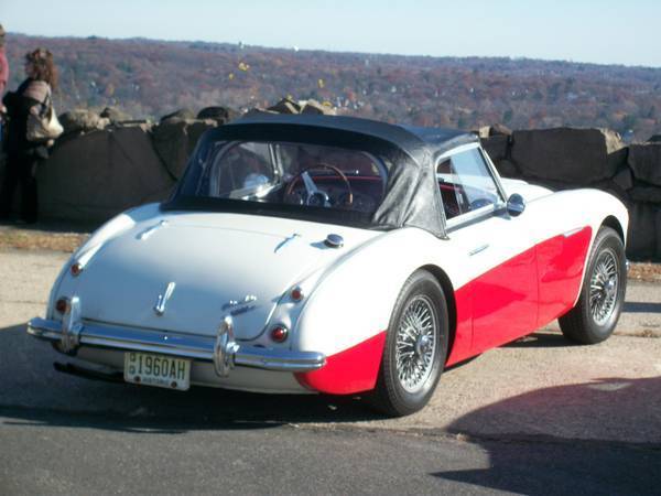 1960 Austin Healey 3000 White / Red - photo 3