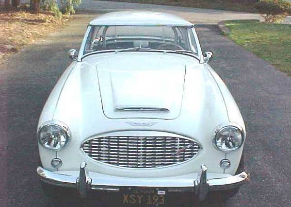 1960 Austin Healey 3000 White / Red - photo 4