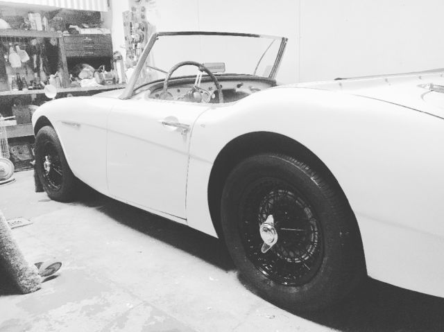 austin healey BN4 - BT7 engine 4 seater 1957 Austin Healey 3000 Black