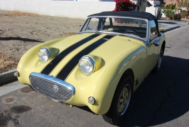 Austin Healey boot and bonnet built on a 1966 MG Midget 1966 Austin Healey MG Frame