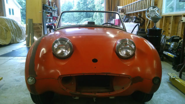 Austin Healey Bugeye Sprite, 4 brand new tires, restore or parts car 1960 Austin Healey Sprite