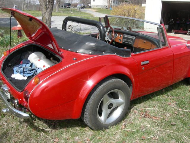 1987 Austin Healey 3000 black leather - photo 5