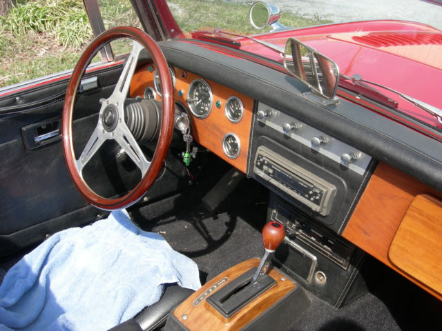 1987 Austin Healey 3000 black leather - photo 7