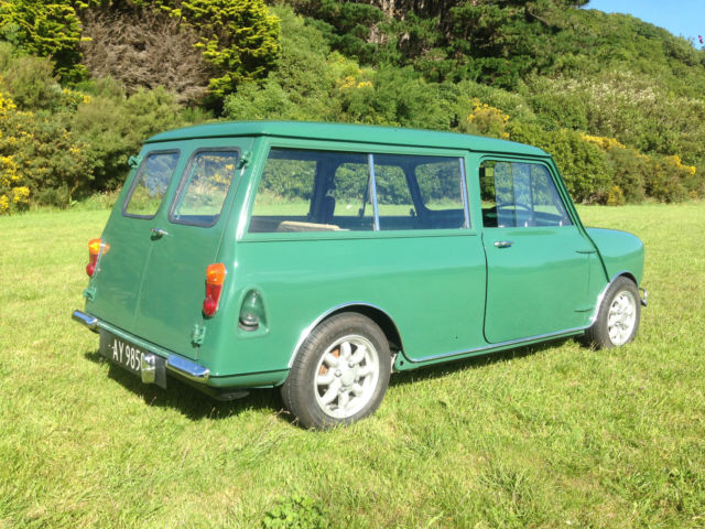 Austin Mini Traveller 1964 in New Zealand 1964 Mini Classic Mini Factory Light Green