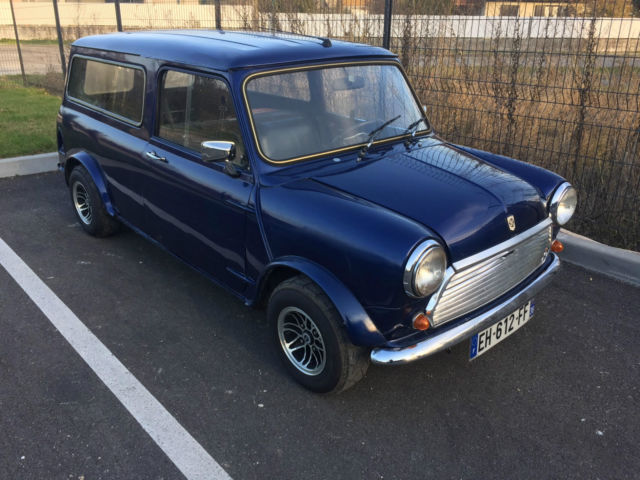 Austin Mini-Van 1980, Blue, Excellent condition, 53000kms 1980 Mini Classic Mini base coupe 2-door