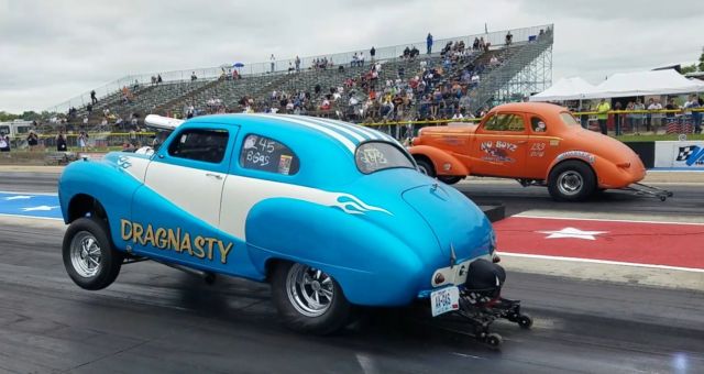 Austin Somerset Supercharged Fuel Injected Gasser 1954 Austin Somerset Gasser