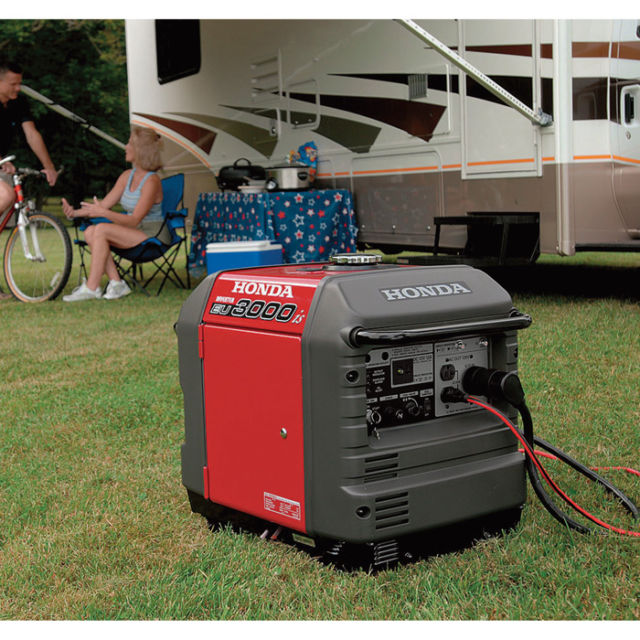 Honda EU3000is 3000 Watt Portable Quiet Inverter Parallel Gas Power Generator - photo 2