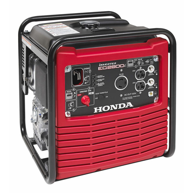 Honda EG2800i 2800W Full Frame Quiet Lightweight Portable Generator Inverter - photo 2