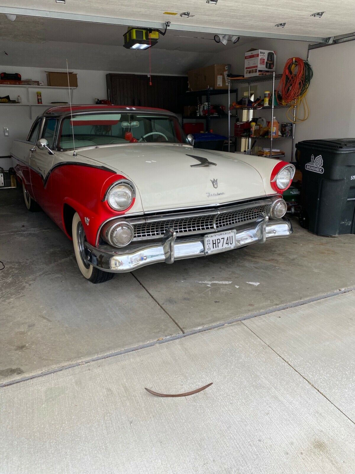1955 Ford Crown Victoria chrome - photo 10