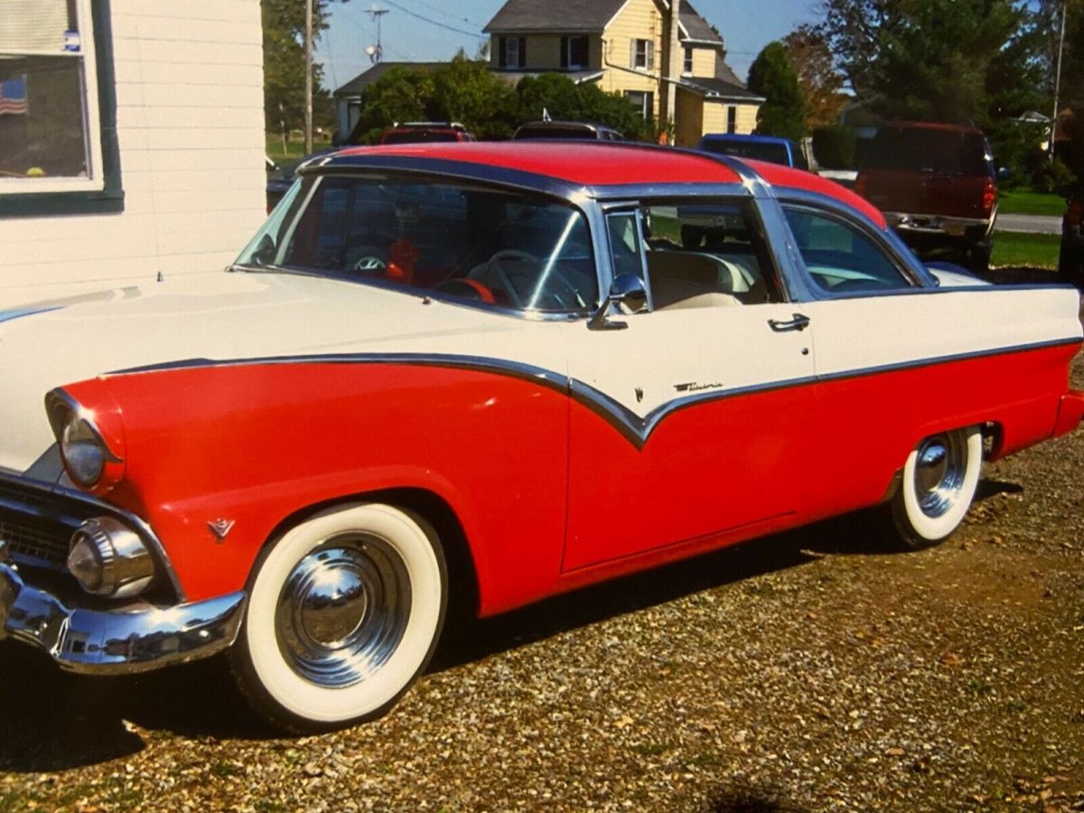 1955 Ford Crown Victoria chrome - photo 12