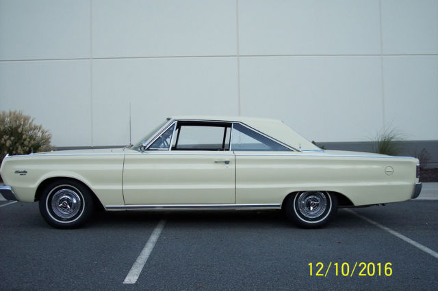 Auto-P.S.-Duals-Original Bill of Sale-Broadcast Sheet-Fender Tag-Certicard 1966 Plymouth Satellite -Buckets and Console