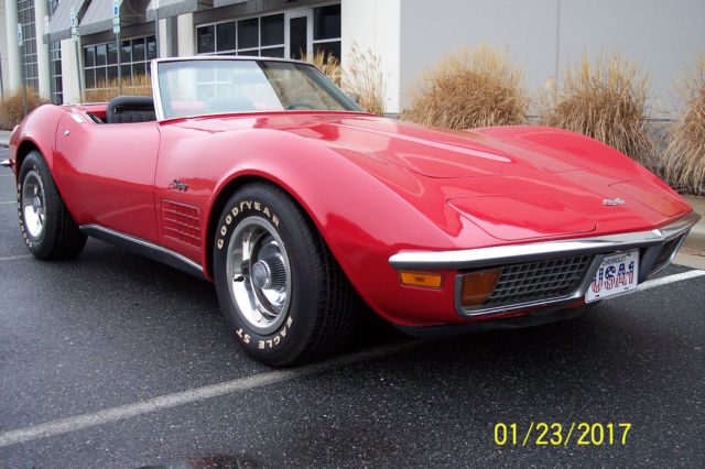 1972 Chevrolet Corvette Stingray Convertible-LT-1 Type Performance - photo 10