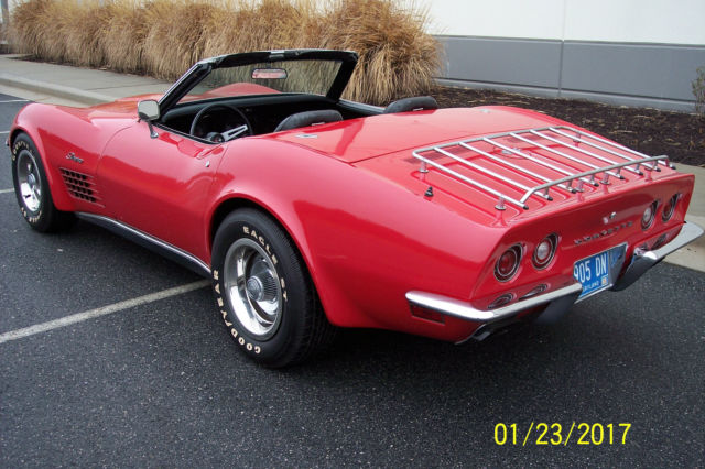 1972 Chevrolet Corvette Stingray Convertible-LT-1 Type Performance - photo 4