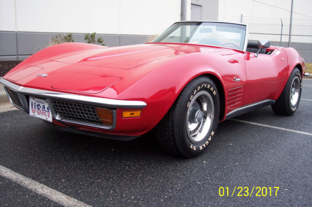 1972 Chevrolet Corvette Stingray Convertible-LT-1 Type Performance - photo 8